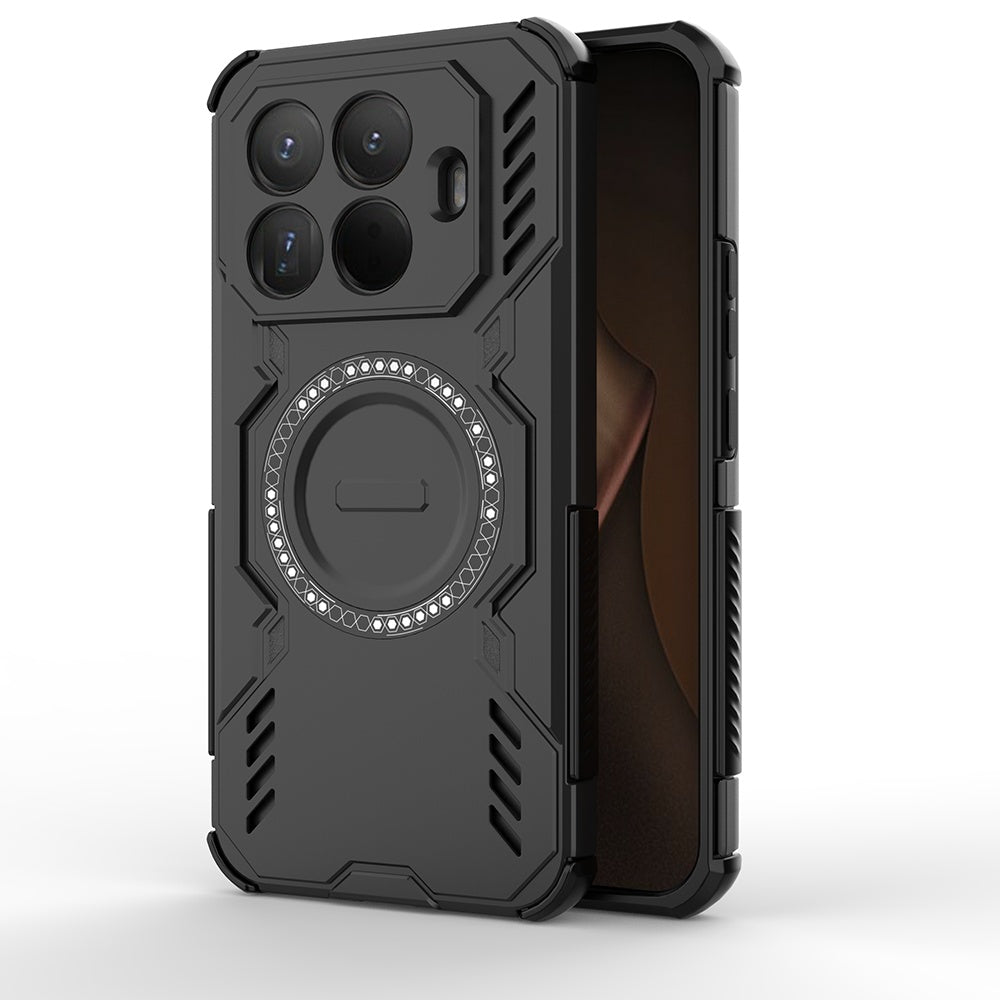 MagSafe Case for Xiaomi 15T Pro, Techsuit, ArmorMag, Black