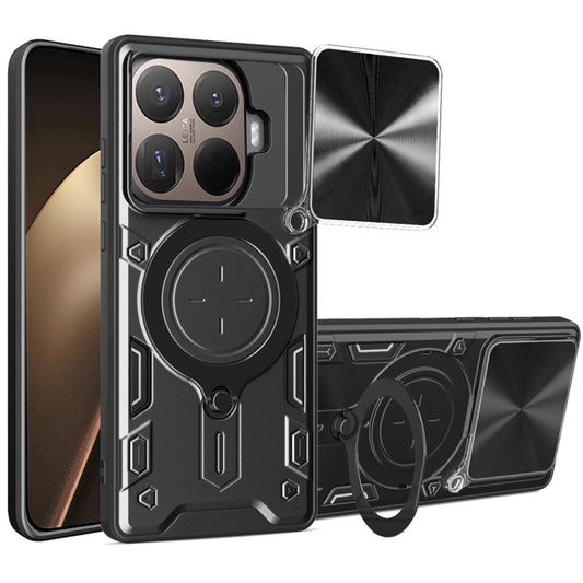 Puzdro pre Xiaomi 15T Pro, Techsuit, CamGuard Pro, Čierne