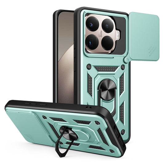 Puzdro pre Xiaomi 15T Pro, Techsuit, CamShield, Zelená