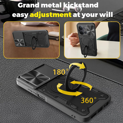 Puzdro pre Xiaomi 15T, Techsuit, CamGuard Pro, Čierne