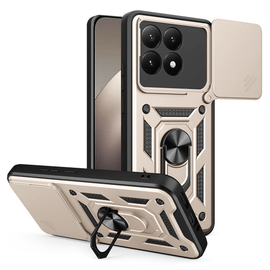 Puzdro pre Xiaomi 15T, Techsuit, CamShield, Zlaté