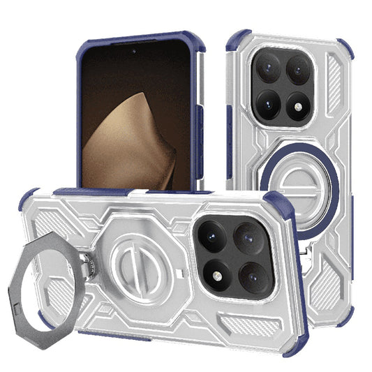 Puzdro pre Xiaomi 15T, Techsuit, Carbon Shield Pro, Modrá