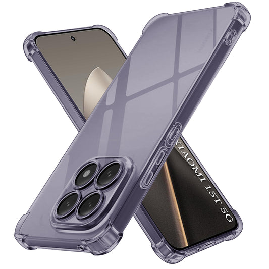 Puzdro pre Xiaomi 15T, Techsuit, Shockproof Clear, Čierne