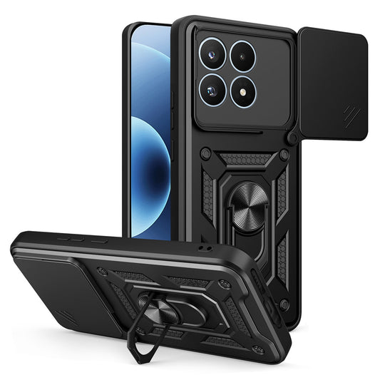 Puzdro pre Xiaomi 17, Techsuit, CamShield, Čierne