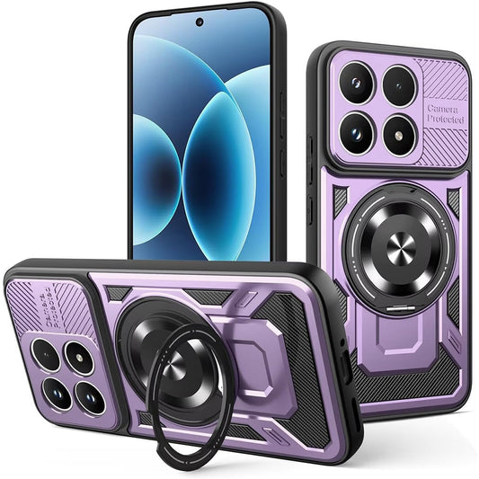 Puzdro pre Xiaomi 17, Techsuit, RuggedCam, Fialové