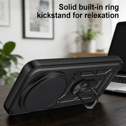 Puzdro pre Xiaomi 17 Ultra, Techsuit, CamShield, Čierne