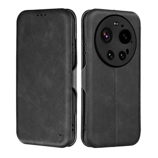 Case for Xiaomi 17 Ultra, Techsuit, Safe Wallet Plus, Black