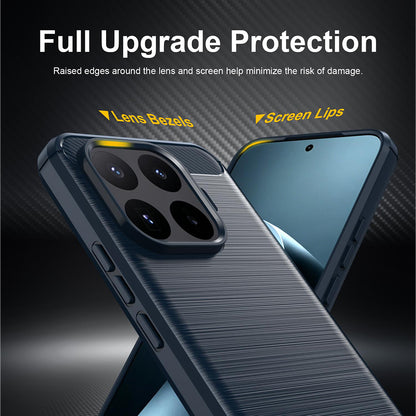 Puzdro pre Xiaomi 17T Pro, Techsuit, Karbón, Modrá