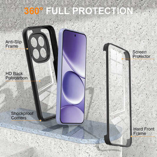 Puzdro pre Xiaomi 17T Pro, Techsuit, ColorVerse 360, Čierne