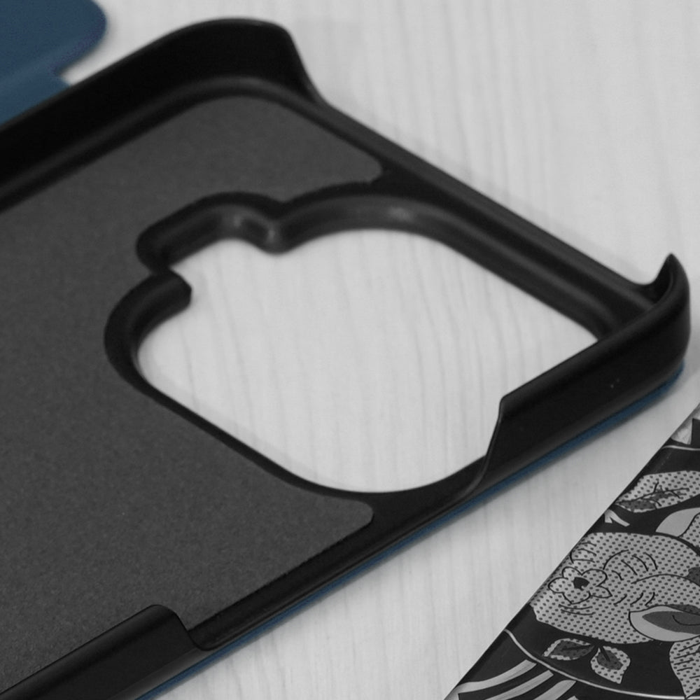 Case for Xiaomi 17T Pro, Techsuit, eFold, Dark Blue