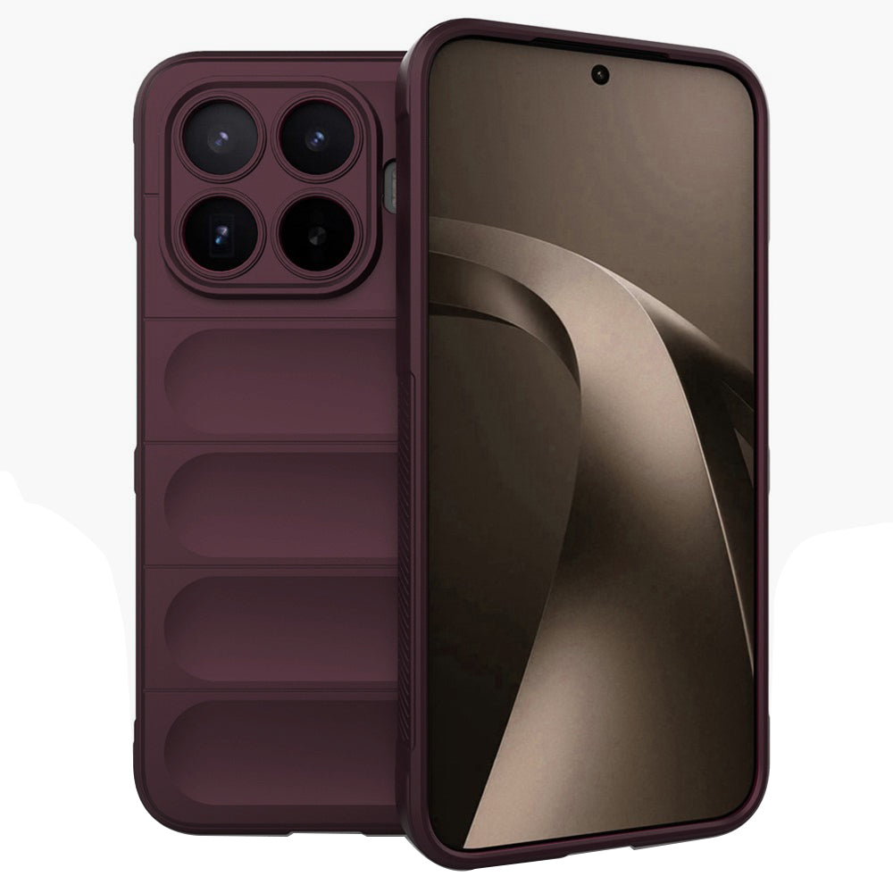 Puzdro pre Xiaomi 17T Pro, Techsuit, Magic Shield, vínové