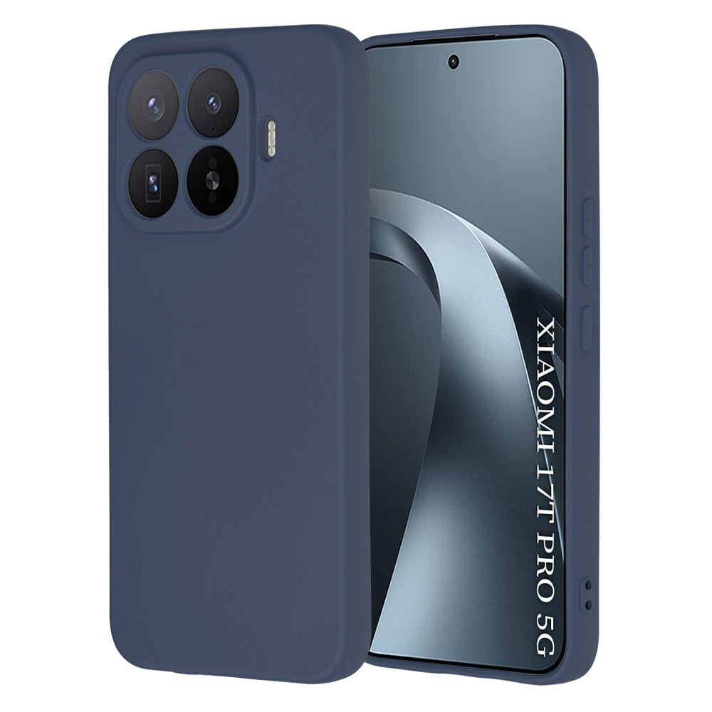 Obal na Xiaomi 17T Pro, Techsuit, SoftFlex, tmavomodrý