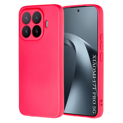 Puzdro pre Xiaomi 17T Pro, Techsuit, SoftFlex, Tmavoružová