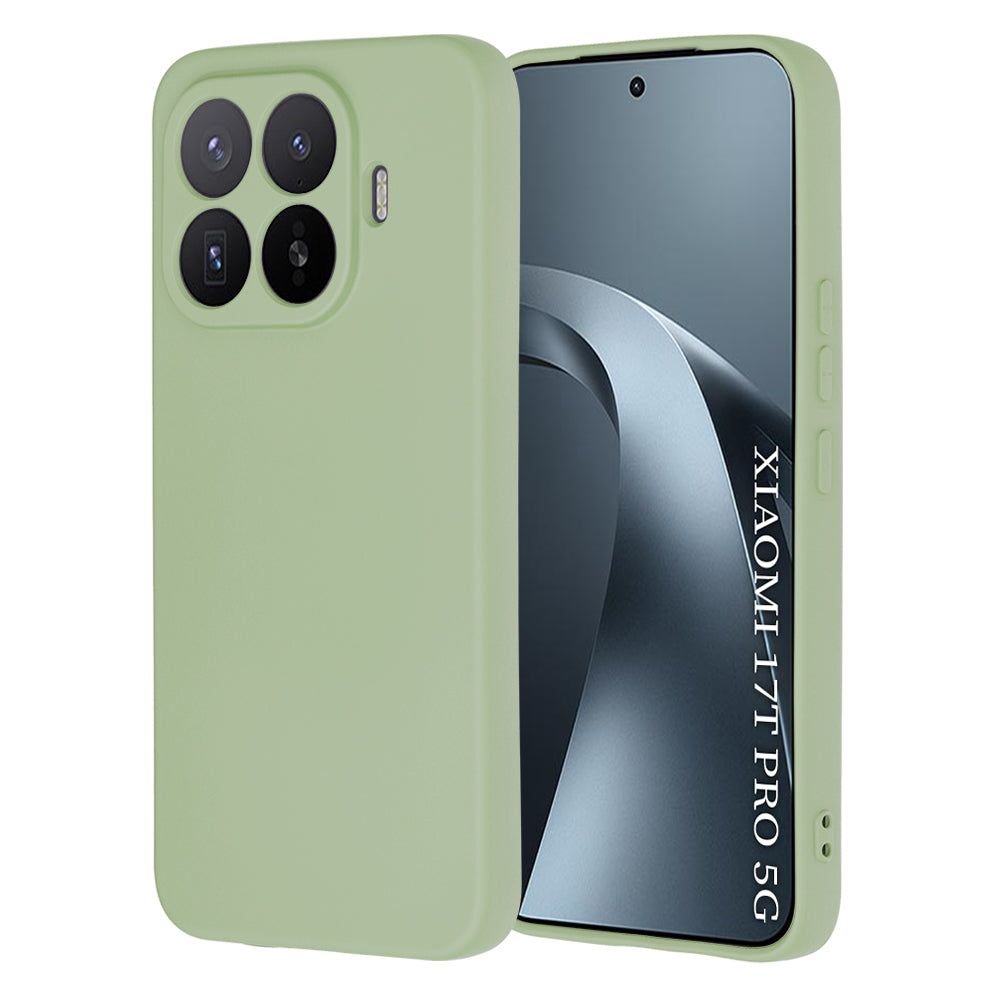 Obal na Xiaomi 17T Pro, Techsuit, SoftFlex, Svetlozelený