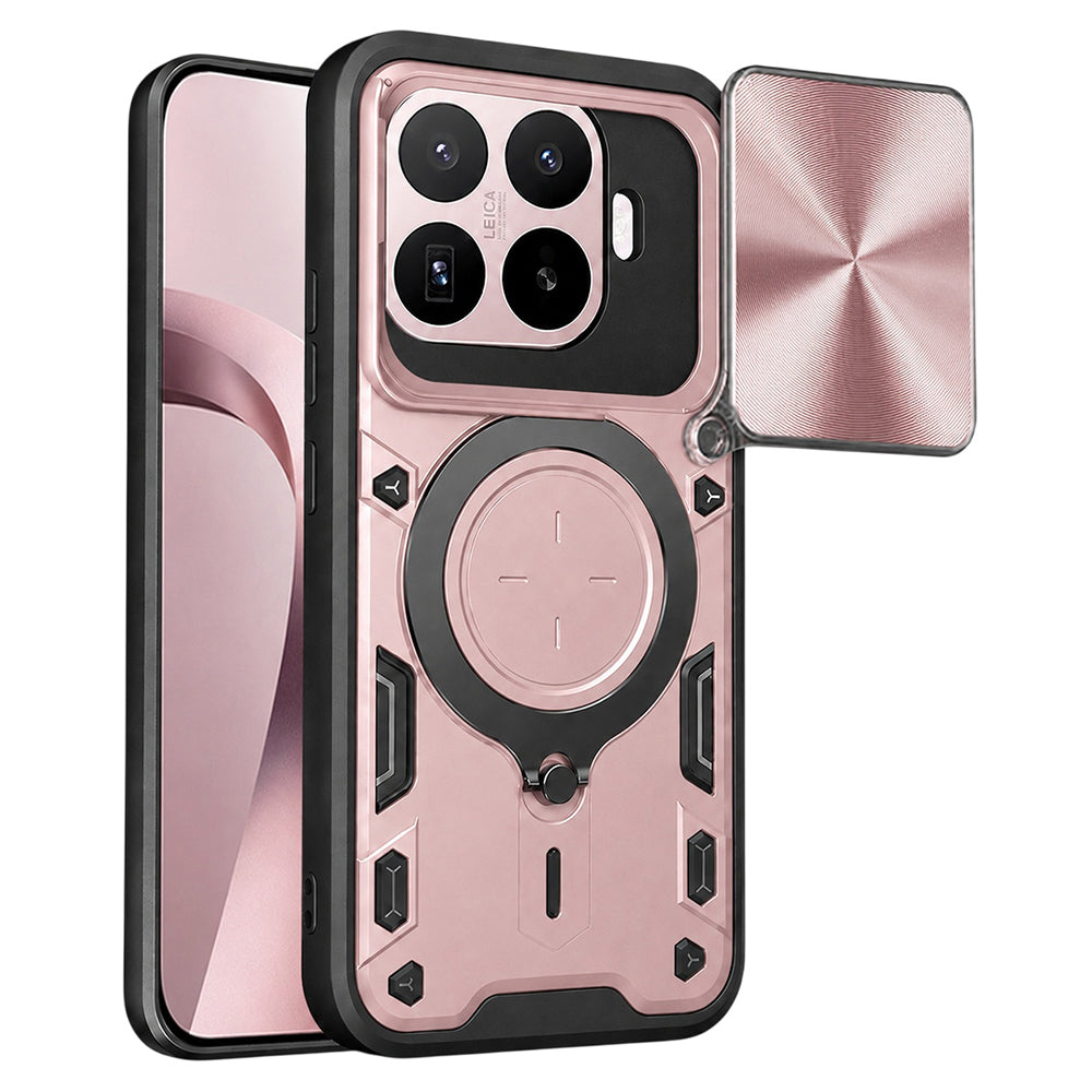 Puzdro pre Xiaomi 17T, Techsuit, CamGuard Pro, Ružovo zlaté