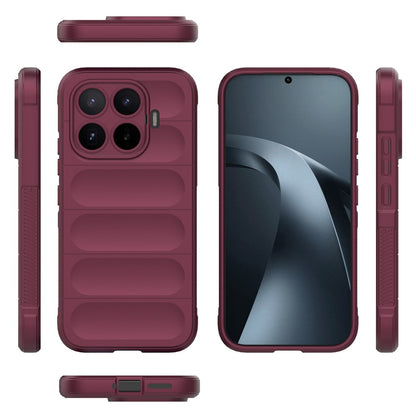 Obal na Xiaomi 17T, Techsuit, Magic Shield, vínový