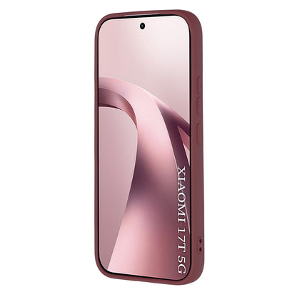 Obal na Xiaomi 17T, Techsuit, SoftFlex, vínový