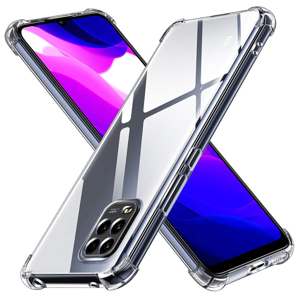 Obal na Xiaomi Mi 10 Lite 5G, Techsuit, nárazuvzdorný priehľadný, transparentný