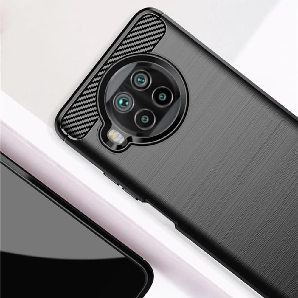 Puzdro pre Xiaomi Mi 10T Lite 5G, Techsuit, Karbón, Čierne