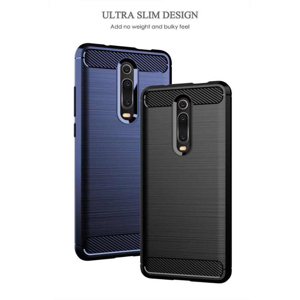 Puzdro pre Xiaomi Mi 9T Pro / 9T / Redmi K20 Pro / K20, Techsuit, Karbón, Čierne