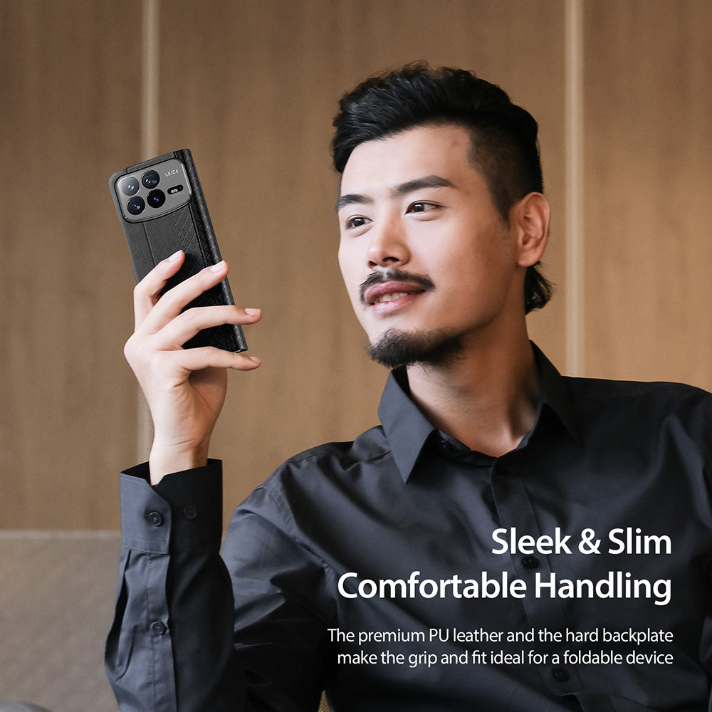 Puzdro pre Xiaomi Mix Fold 4, DUX DUCIS, Bril, Čierne