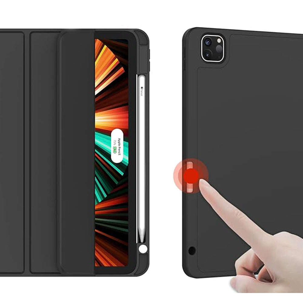 Puzdro pre Xiaomi Pad 6 / 6 Pro, Techsuit, Flex Trifold, Sivá