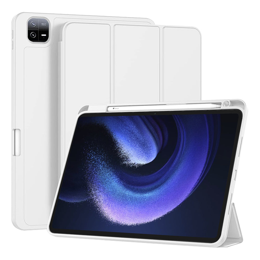 Puzdro pre Xiaomi Pad 6 / 6 Pro, Techsuit, Flex Trifold, Sivá