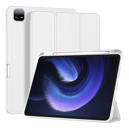 Puzdro pre Xiaomi Pad 6 / 6 Pro, Techsuit, Flex Trifold, Sivá