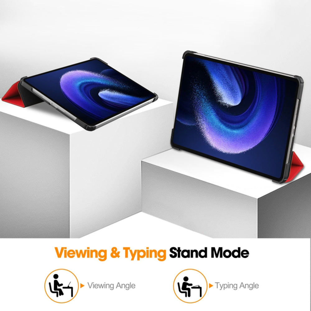 Obal na Xiaomi Pad 6 / 6 Pro, Techsuit, FoldPro, červený