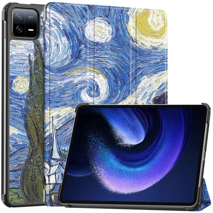Puzdro na Xiaomi Pad 6 / 6 Pro, Techsuit, FoldPro Starry Night, viacfarebné