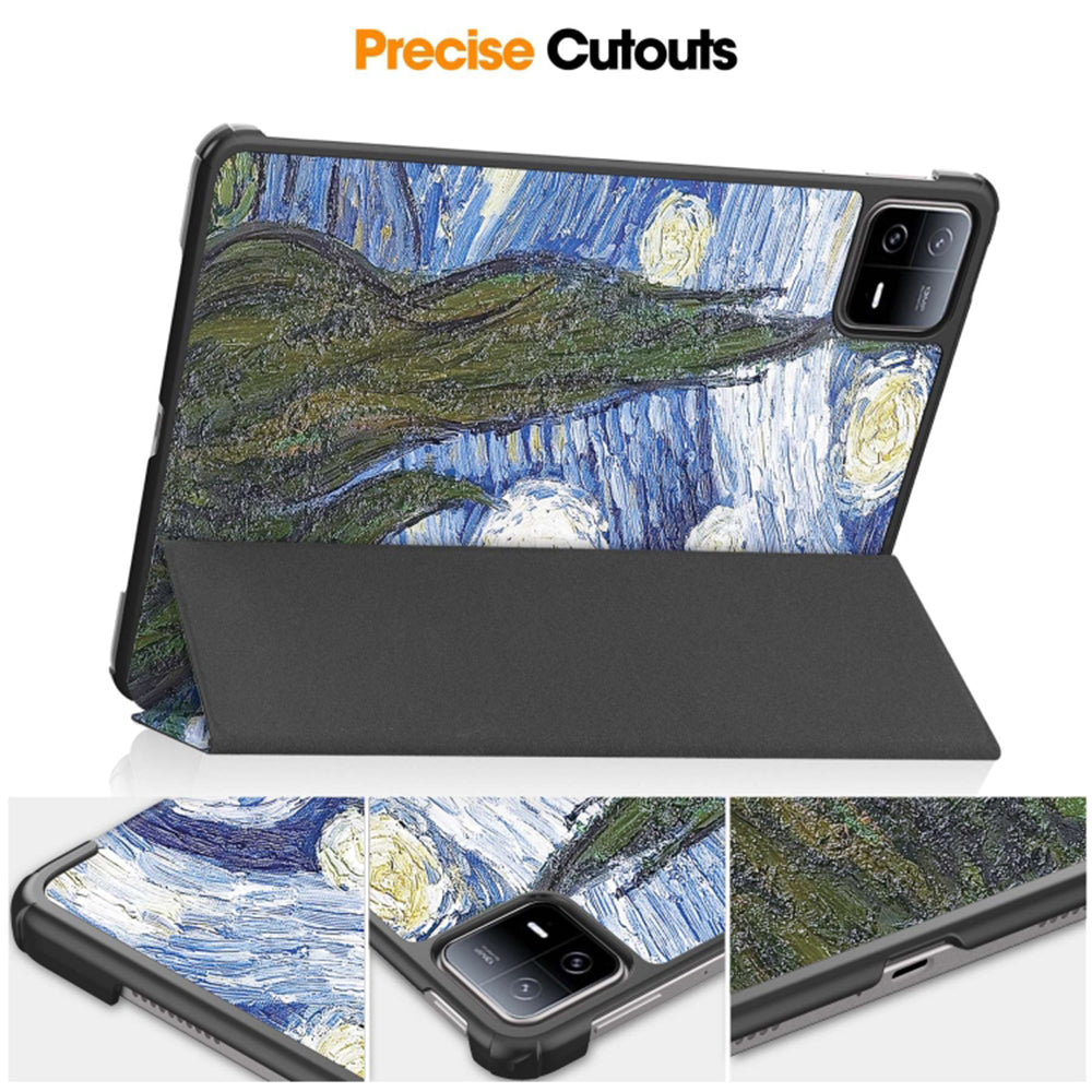 Puzdro na Xiaomi Pad 6 / 6 Pro, Techsuit, FoldPro Starry Night, viacfarebné
