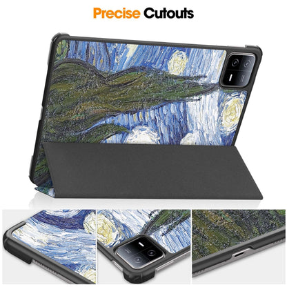 Puzdro na Xiaomi Pad 6 / 6 Pro, Techsuit, FoldPro Starry Night, viacfarebné