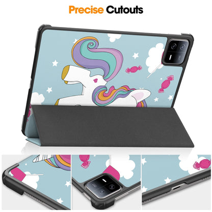 Obal na Xiaomi Pad 6 / 6 Pro, Techsuit, FoldPro Unicorn, viacfarebný