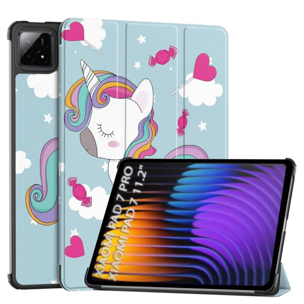 Obal na Xiaomi Pad 7 / 7 Pro, Techsuit, FoldPro Unicorn, viacfarebný