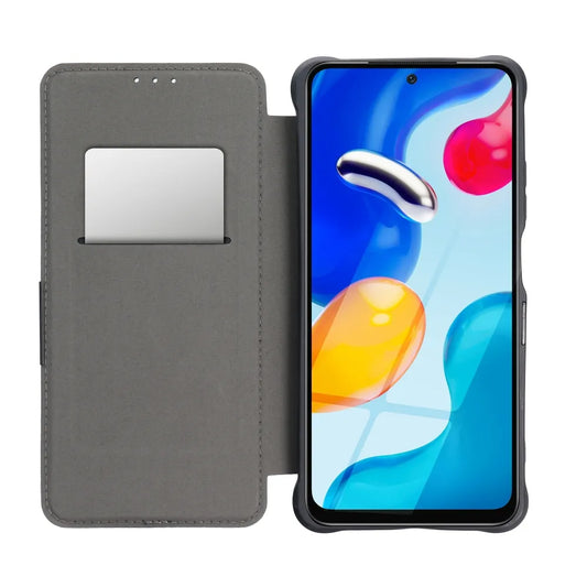 Puzdro pre Xiaomi Poco C75 5G / C75 / Redmi 14C, OEM, Razor Book, Modrá
