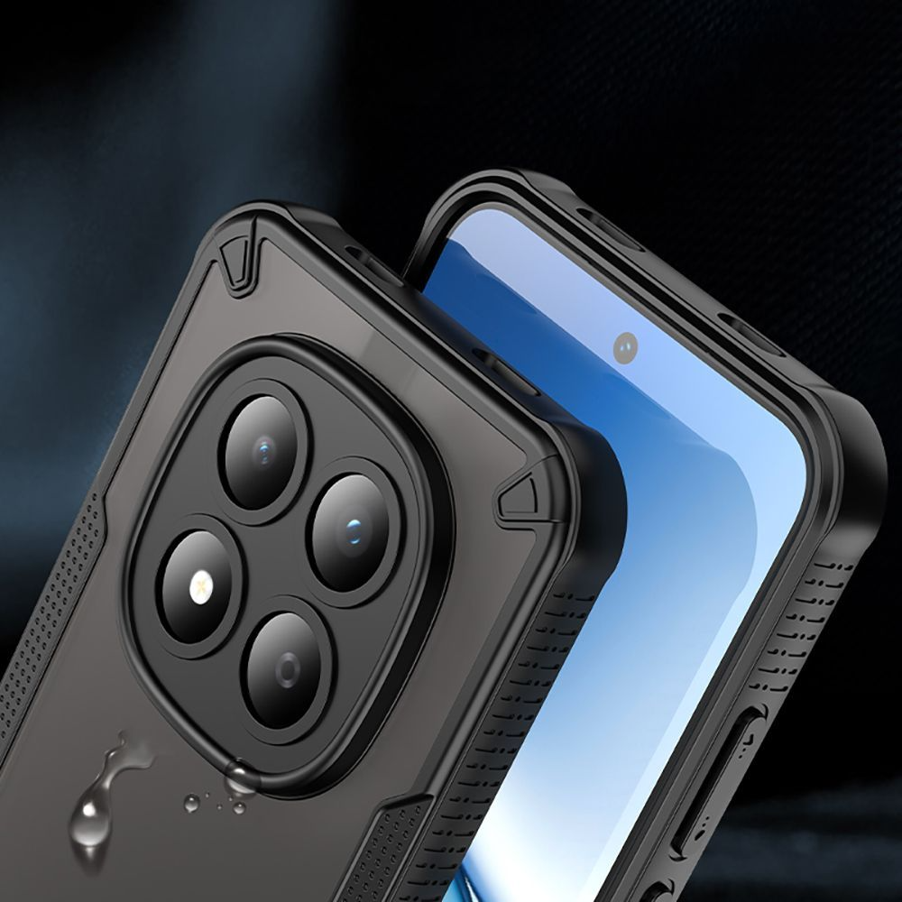 Puzdro pre Xiaomi Poco M8 Pro / Redmi Note 15 Pro+, Tech-Protect, Rugged Shield, Čierne