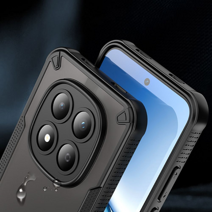 Puzdro pre Xiaomi Poco M8 Pro / Redmi Note 15 Pro+, Tech-Protect, Rugged Shield, Čierne