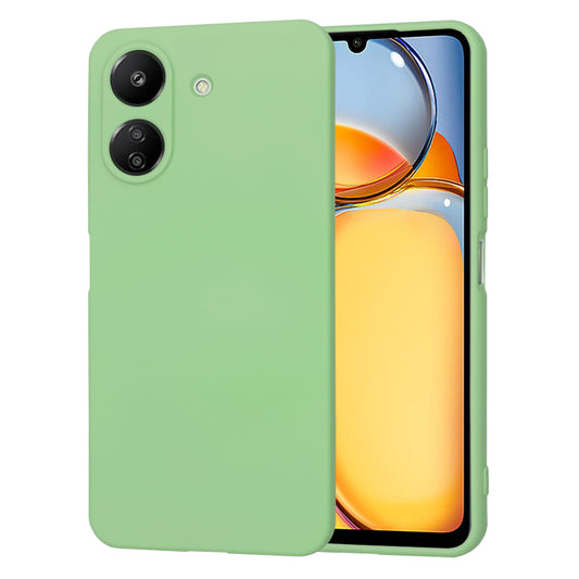 Puzdro pre Xiaomi Poco C65 / Redmi 13C, Techsuit, SoftFlex, Svetlozelená