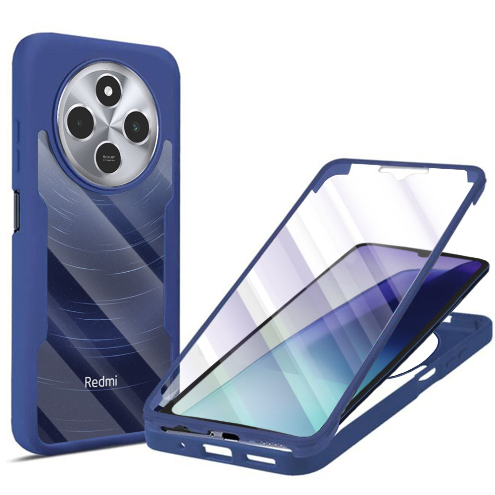 Puzdro pre Xiaomi Poco C75 / Redmi 14C, Techsuit, ColorVerse 360, Modrá