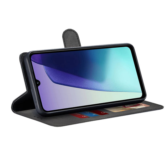 Puzdro pre Xiaomi Poco C75 / Redmi 14C, Techsuit, Diary Book, čierne