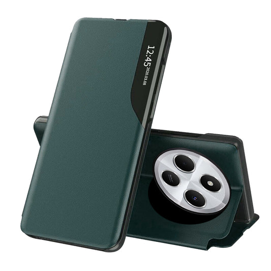 Puzdro pre Xiaomi Poco C75 / Redmi 14C, Techsuit, eFold, Zelené