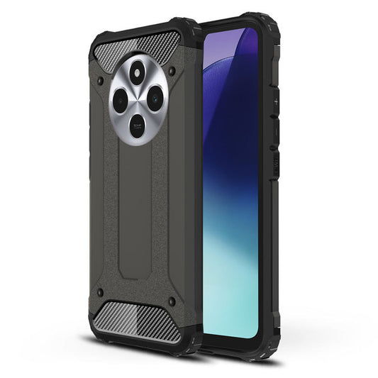 Puzdro pre Xiaomi Poco C75 / Redmi 14C, Techsuit, Hybrid Armor, Čierne