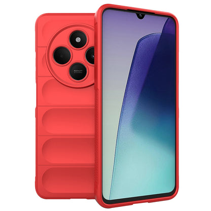 Puzdro pre Xiaomi Poco C75 / Redmi 14C, Techsuit, Magic Shield, červené