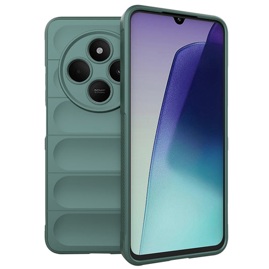 Puzdro pre Xiaomi Poco C75 / Redmi 14C, Techsuit, Magic Shield, Zelené