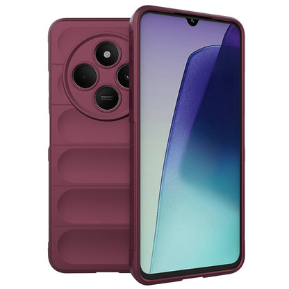 Puzdro pre Xiaomi Poco C75 / Redmi 14C, Techsuit, Magic Shield, vínová