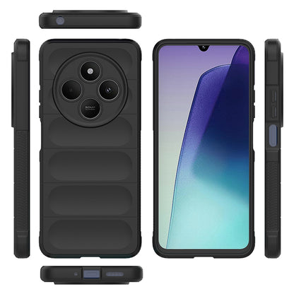 Puzdro pre Xiaomi Poco C75 / Redmi 14C, Techsuit, Magic Shield, vínová