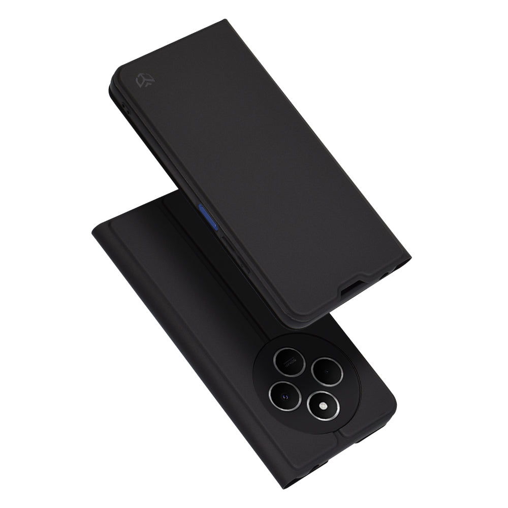 Puzdro pre Xiaomi Poco C75 / Redmi 14C, Techsuit, Magskin Book, Čierne