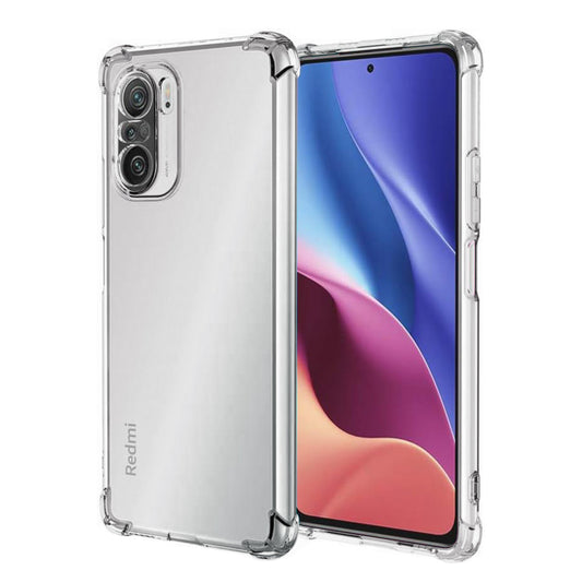 Obal na Xiaomi Poco F3 / Mi 11i, Techsuit, nárazuvzdorný priehľadný, transparentný