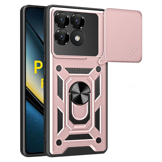 Puzdro pre Xiaomi Poco F6 Pro, Techsuit, CamShield, Ružové