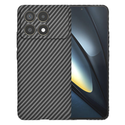 Puzdro pre Xiaomi Poco F6 Pro, Techsuit, Carbonite FiberShell, Čierne